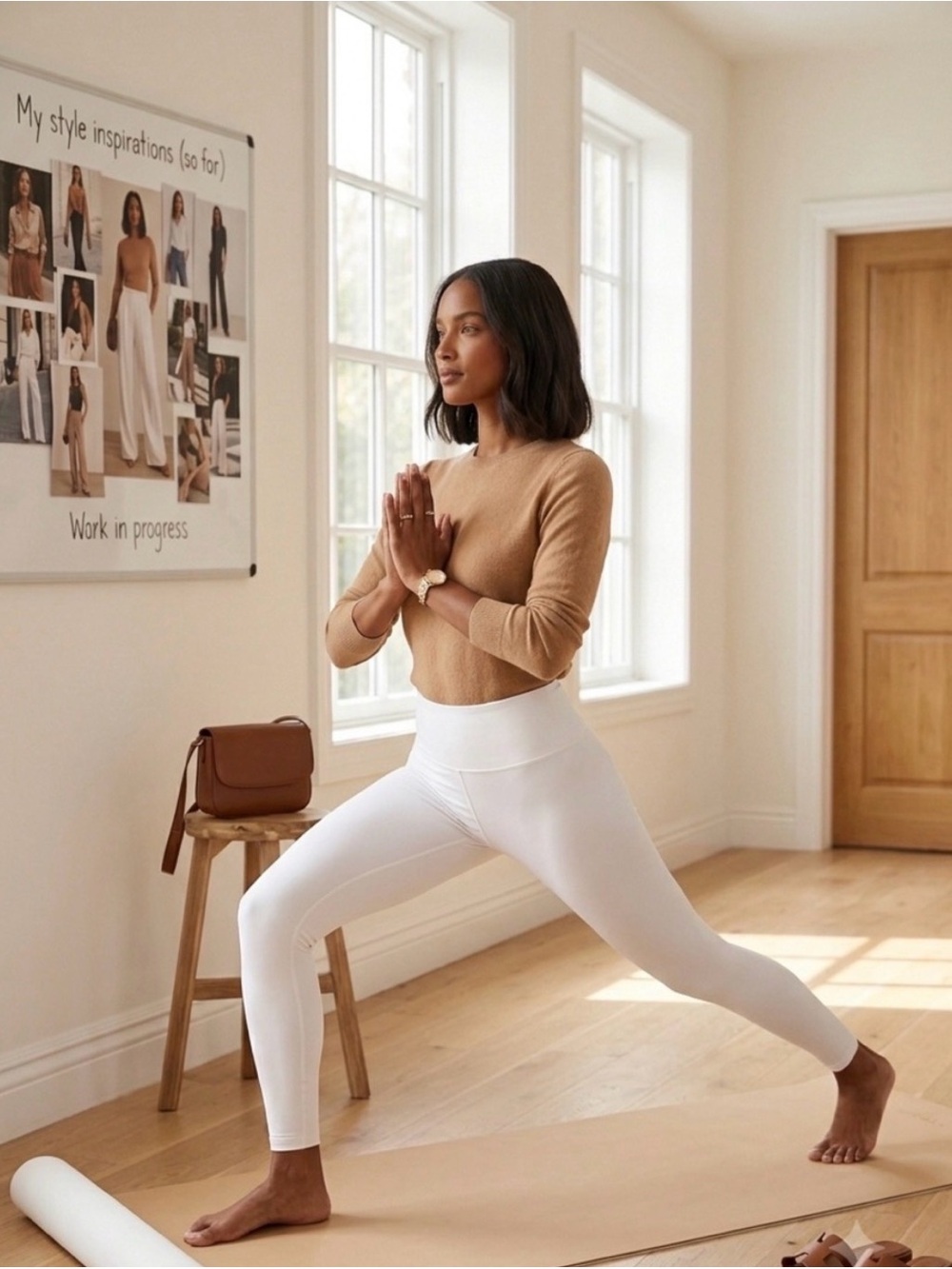Alo Yoga High-Waist Flare Leggings — Size M